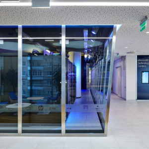 Противопожарная перегородка для серверных комнат / серия FRM5529